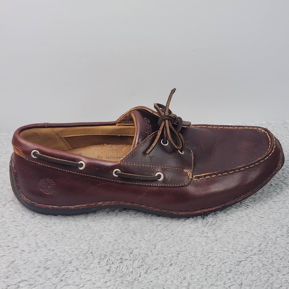 Timberland Shoes Mens Size 13 Loafer Boat Dress Casual Comfort Leather 74013 - Picture 9 of 16